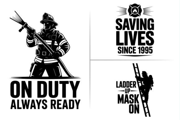 Download Hero Firefighter Craft Design Bundle Set - Design Collection
