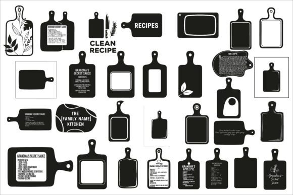 Download Custom Recipe Cutting Board Design - Design Collection