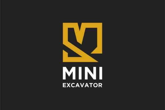 Download Excavator Logo with a Abstract Design - Design Collection