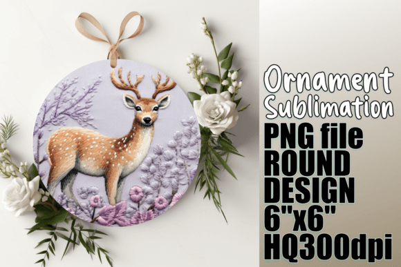 Download Festive Embroidered Circle Design - Design Collection