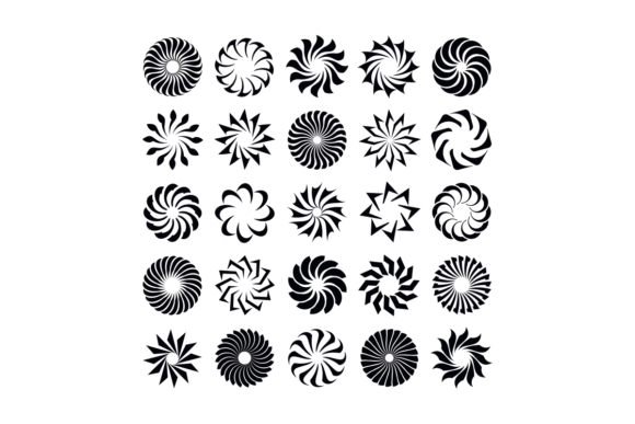 Download Abstract Radial Design Element Vector - Design Collection