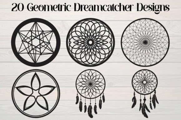 Download Geometric Dreamcatcher Designs - Design Collection
