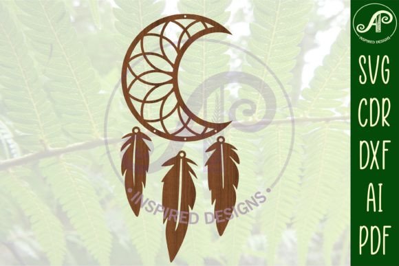 Download Dreamcatcher Laser Cut Design 12 SVG - Premium Resources