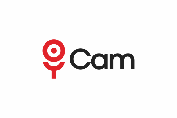 Download Camera Logo with Abstract Design - Design Collection