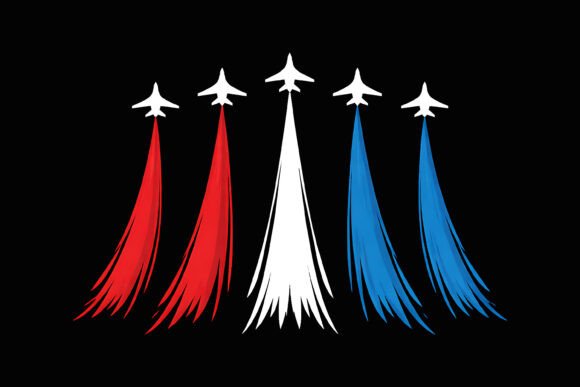 Download Jet Formation Flag Color Design - Design Collection