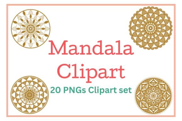 Download Vibrant Mandala Designs: PNG Clipart Set - Design Collection