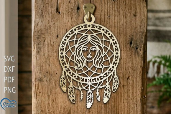 Download Virgo Laser Cut DreamCatcher. - Laser cut dreamcatcher Collection