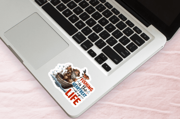 Download Fishing is the Sticker Design - Design Collection