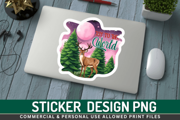 Download Joy to the World Sticker Design - Design Collection