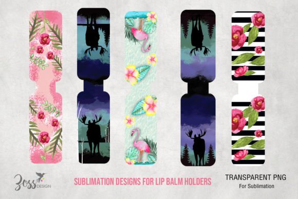 Download Sublimation Design for Lip Balm Holders - Design Collection