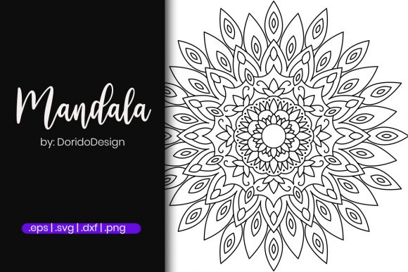 Download Coloring Mandala Design for Adults - Design Collection