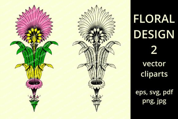 Download Flower Ornate Design - Design Collection