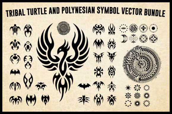 Download Tribal Mandala Tattoo Design Bundle - Design Collection