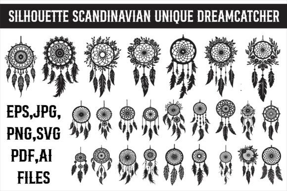 Download Scandinavian Unique Dreamcatcher Design - Design Collection